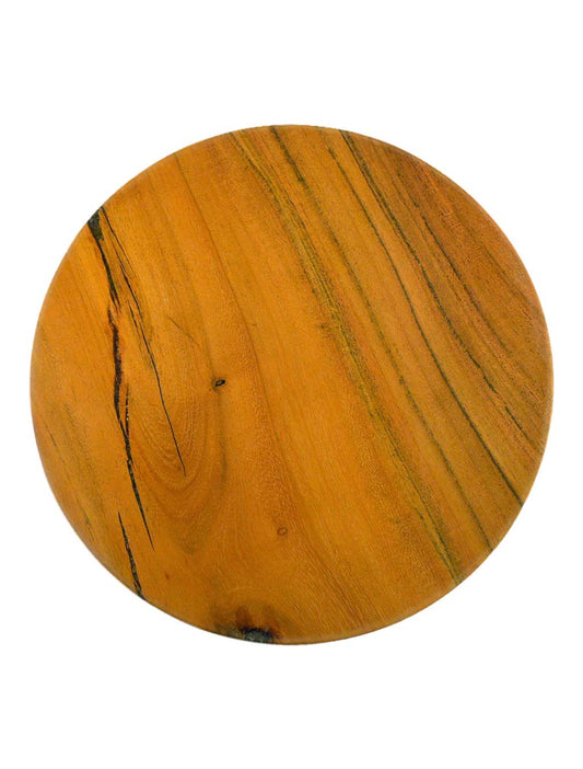 Expertly Crafted Solid Wood Plant Corner Stand Round with Hairpin Legs