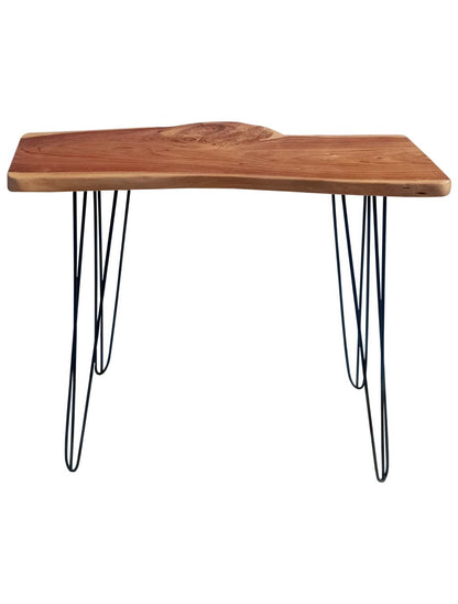 Live Edge Console Table with Hairpin legs | AQ Solid Wood