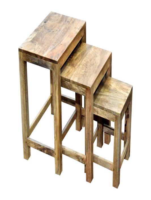 Handmade Square Nesting Table