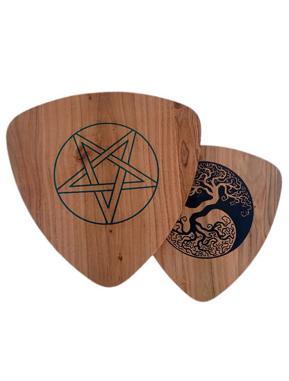 Handmade Oval Shape Acacia Wood Nesting Tables | AQ Solid Wood