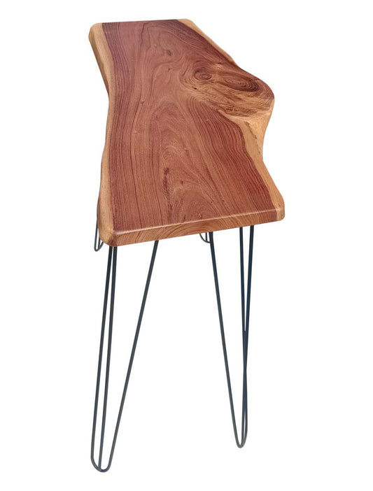 Live Edge Console Table with Hairpin legs | AQ Solid Wood