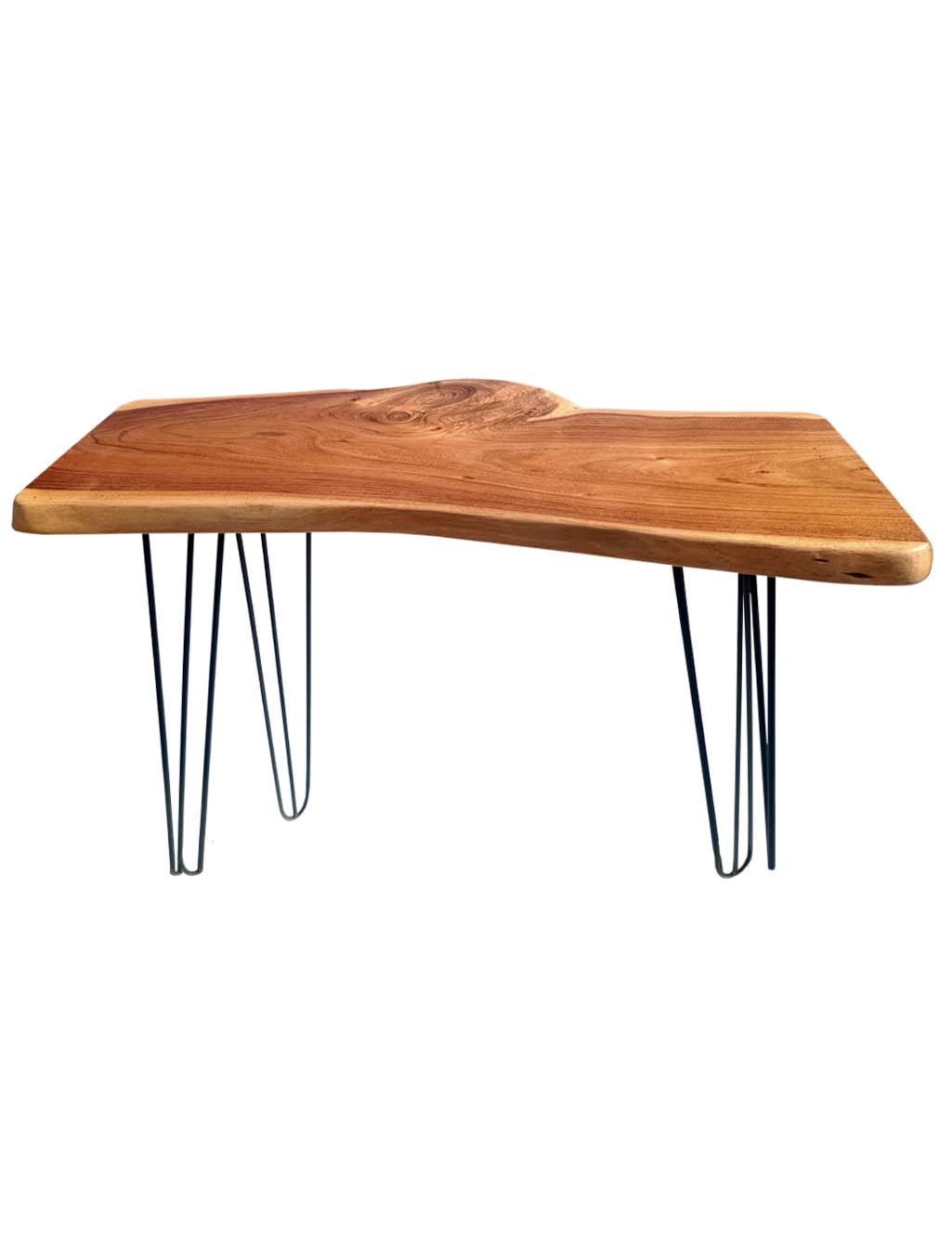 Live Edge Console Table with Hairpin legs | AQ Solid Wood