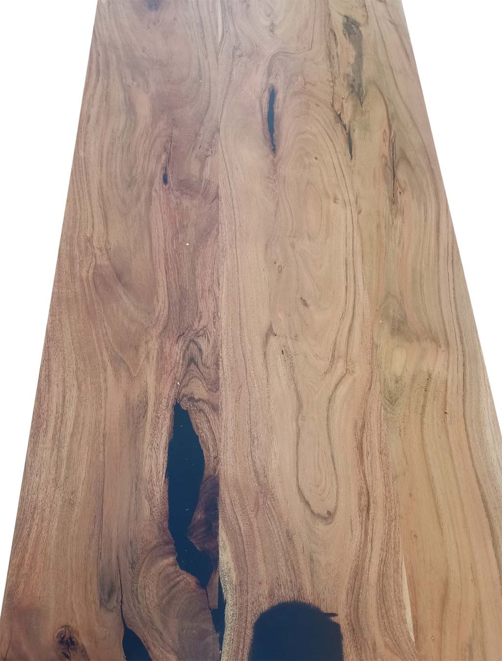 Naturally Seasoned Wood  Dining Table Rectangle Shape