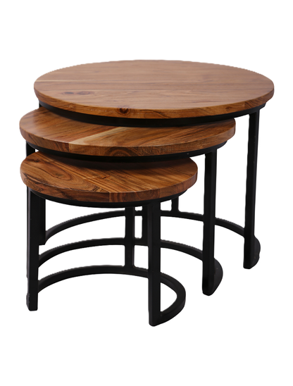 Nesting Tables Set of 3Round