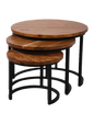 Nesting Tables Set of 3Round